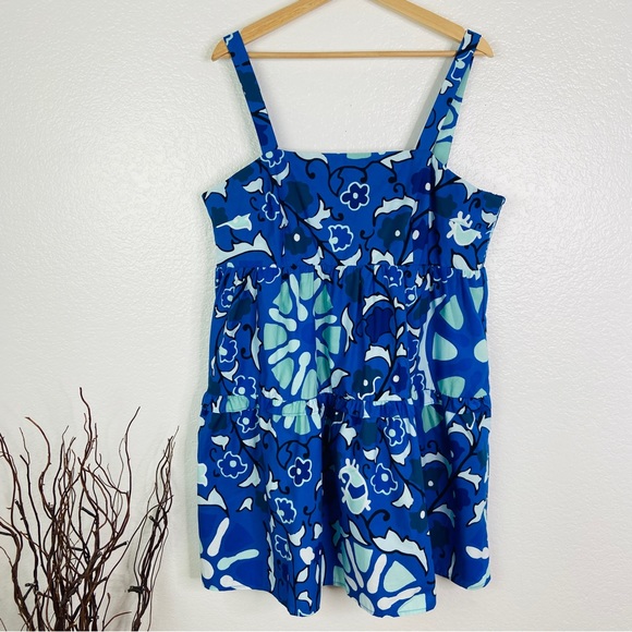 NWOT RHODE x Target Limited Edition Zinnia Floral Tiered Mini Dress - XL - Picture 5 of 8